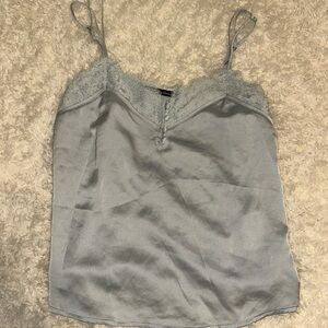 Abercrombie and fitch silk tank top